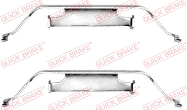 Accessory Kit, disc brake pad